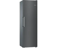 Bosch GSN36VXEP Serija 4, Laisvai statomas šaldiklis, 186 x 60 cm, Juodas šlifuotas plienas, atsparus pirštų atspaudams