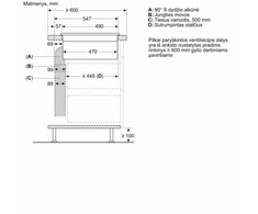 Bosch HEZ9VDKE1 Exhaust kit
