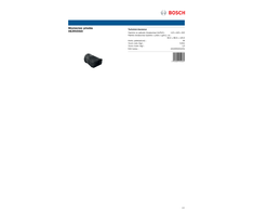 Bosch HEZ9VDSI0 Adapterio kanalas, ⌀ 150 mm, apvalus plokščias