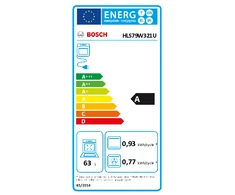 Bosch HLS79W321U Serija 6, Laisvai statoma indukcinė viryklė, Balta