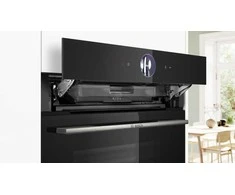 Bosch HSG7364B1 Serija 8, Įmontuojamoji orkaitė su garų funkcija, 60 x 60 cm, Juodas