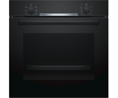 Bosch HBA530BB0S Serija 2, Įmontuojamoji orkaitė, 60 x 60 cm, Juodas