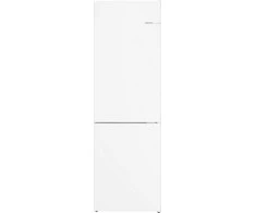 Bosch KGN362WCF Serija 4, Laisvai statomas šaldytuvas-šaldiklis su šaldiklio skyriumi apačioje, 186 x 60 cm, Baltas, Total No Frost