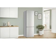Bosch KGN392I1F Serija 4, Laisvai statomas šaldytuvas-šaldiklis su šaldiklio skyriumi apačioje, 203 x 60 cm, Nerūdijančio plieno