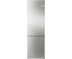 Bosch KGN392I1F Serija 4, Laisvai statomas šaldytuvas-šaldiklis su šaldiklio skyriumi apačioje, 203 x 60 cm, Nerūdijančio plieno
