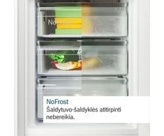Šaldytuvas Bosch KGN497ICT 4 serija, Nerūdijančio plieno (atsparus pirštų antspaudams)