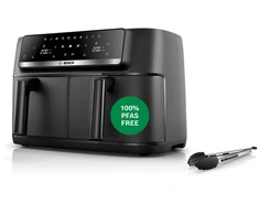 Bosch MAFD440B7 Serija 4, Double Drawer Air Fryer, Juodas