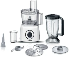 Bosch MCM3230W Food processor, MultiTalent 3, 800 W, Baltas, Baltas