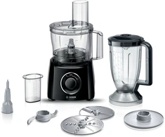Bosch MCM3231B Food processor, MultiTalent 3, 800 W, Juodas, Juodas