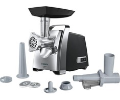 Bosch MFW67450 Mėsmalė, ProPower, 2000 W, Juoda, chromas