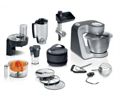 Virtuvinis kombainas Bosch MUM58359 Serija 4, Virtuvės kombainas, MUM 5, 1000 W, Sidabrinės