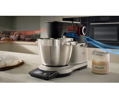Bosch MUMS8ZS00 Serija 8, Kitchen machine with scale, 1800 W, Sidabrinės, Juodas