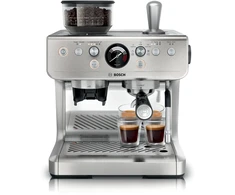 Bosch PFE401B3 Serija 4, Semi Automatic , HomeCafé Series 4, Nerūdijančio plieno