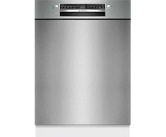 Bosch SMU2HTS08E Serija 2, Indaplovė, montuojama iš apačios, 60 cm, Šlifuotas plienas