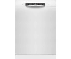 Bosch SMU4HMW07E Serija 4, Indaplovė, montuojama iš apačios, 60 cm, Balta