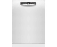 Bosch SMU4HVW14E Serija 4, Indaplovė, montuojama iš apačios, 60 cm, Balta