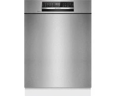 Bosch SMU6ECS12E Serija 6, Indaplovė, montuojama iš apačios, 60 cm, Šlifuotas plienas