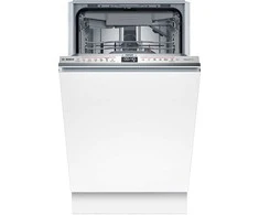 Bosch SPV6EMX03E Serija 6, Visiškai integruota indaplovė, 45 cm