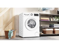 Skalbimo mašina Bosch WGG254Z0SN Serija 6, Skalbyklė, pakraunama iš priekio, 10 kg, maks. 1400 aps./min.
