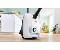 Bosch BGL38WH2 Serija 4, Dulkių siurblys su maišeliu, Baltas