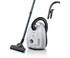 Bosch BGL38WH2 Serija 4, Dulkių siurblys su maišeliu, Baltas