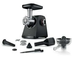 Bosch MFWS430B Serija 4, Mėsmalė, MultiPower Series 4, 1900 W, Juoda, Juodas