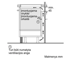Indukcinė kaitlentė Bosch PIX63KHC1Z