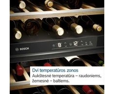 Bosch KWK16ABGB Serija 6, Laisvai pastatomas vyno šaldytuvas