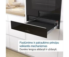 Indų pašildymo stalčius Bosch BIC830NC0