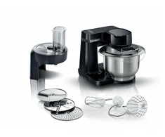 Virtuvinis kombainas Bosch MUMS2EB01 Serija 2, Virtuvės kombainas, MUM, 700 W, Juoda, Juodas