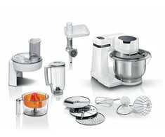 Virtuvinis kombainas Bosch MUMS2EW40 Serija 2, Virtuvės kombainas, MUM, 700 W, Baltas, Baltas