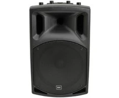 GARSO SISTEMA QTX QX12PA-PLUS, SU AKUMULIATORIUMI, 2X UHF BELAIDŽIAI MIKROFONAI, USB/SD/FM/BLUETOOTH, 12"