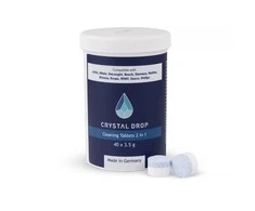 2 fazių valymo tabletės CRYSTAL DROP 40vnt. x 3.5 g