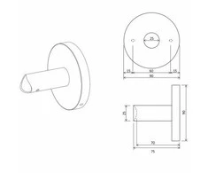 Adapteris Sapho ER130, juodas