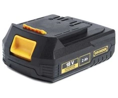 Akumuliatorius Grunder BA-1820C, 18 V, 2000 mAh