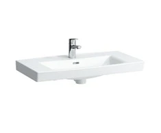 Laufen Pro Nordics baldinis praustuvas, 80 x 42, baltas, su skyle maišytuvui