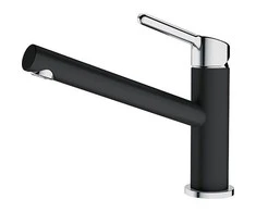 Plautuvės maišytuvas Franke Orbit, be ištraukiamo dušelio, chrome/onyx
