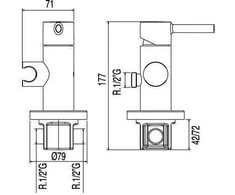 Bide komplektas Tres 134123