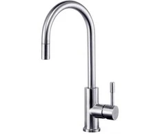 BlueWater Virtuvinis maišytuvas su dušu Mėlyna Vanduo Lima Inox