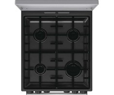 Viryklė Gorenje Cooker | GK5C42SH | Hob type Gas | Oven type Electric | Pilkas | Plotis 50 cm | Gylis 59.4 cm | 70 L