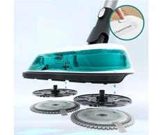 Įkraunamasis du viename dulkių siurblys Bosch Unlimited 7 ProHygienic Aqua, baltas