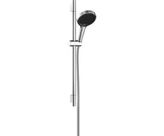 Dušo komplektas Hansgrohe Rainfinity 130 3jet EcoSmart su dušo juosta S Puro 65 cm, stumdomas slanki