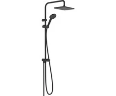 Dušo komplektas Hansgrohe Vernis Shape 230 1jet EcoSmart Reno, 26289670, juodas matinis