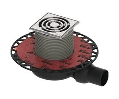 TECE DRAINPOINT S trapo komplektas DN50, horizontalus