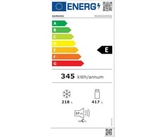 Dviduris šaldytuvas Samsung RS65DG54M32C