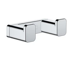 Dvigubas rankšluosčių kabliukas Hansgrohe AddStoris 41755000, chromo