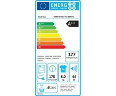 Džiovyklė Electrolux EW8D384HE