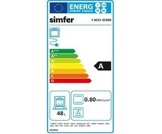 Elektrinė viryklė su elektrine orkaite Simfer F 4033 SERBB