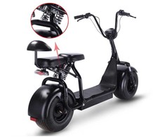 Elektrinis motoroleris QS-02, 1 kW