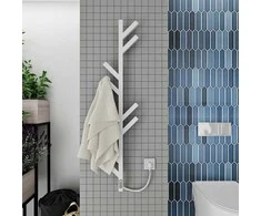 Elektrinis rankšluosčių džiovintuvas Kosser Madera 1200x255 ERL, su laikmačiu, baltas